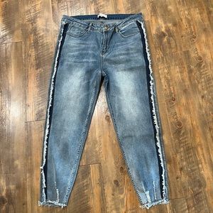 NEW JEANS FROM CHIC SOUL - Size 2X - Waist 36”, Hips 40”, Rise 11.5”, Inseam 27”